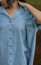 Load image into Gallery viewer, Antifit Shirt Plain Blue