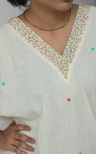 Load image into Gallery viewer, Sangeeta Top Kora embroidery