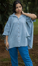 Load image into Gallery viewer, Antifit Shirt Plain Blue
