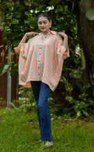 Load image into Gallery viewer, Antifit Shirt Orange Stripe
